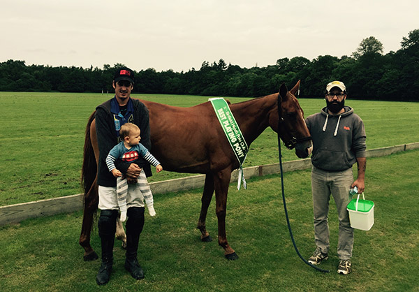 Polo Manager's Trophy BPP: Tickle, owned by T Fernandez, groom Tano